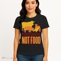 Friends Not Food Women's T-Shirt thumb 4