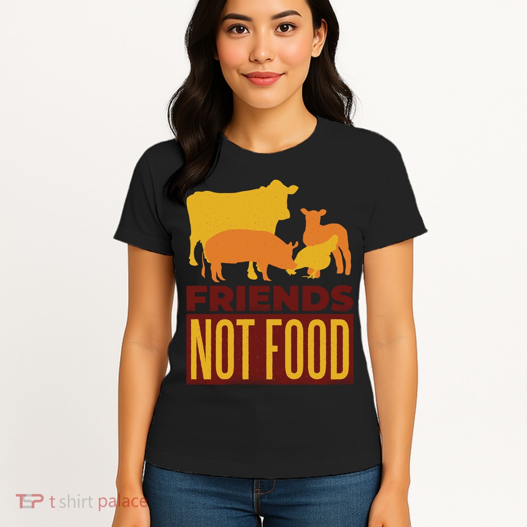 Friends Not Food Women's T-Shirt