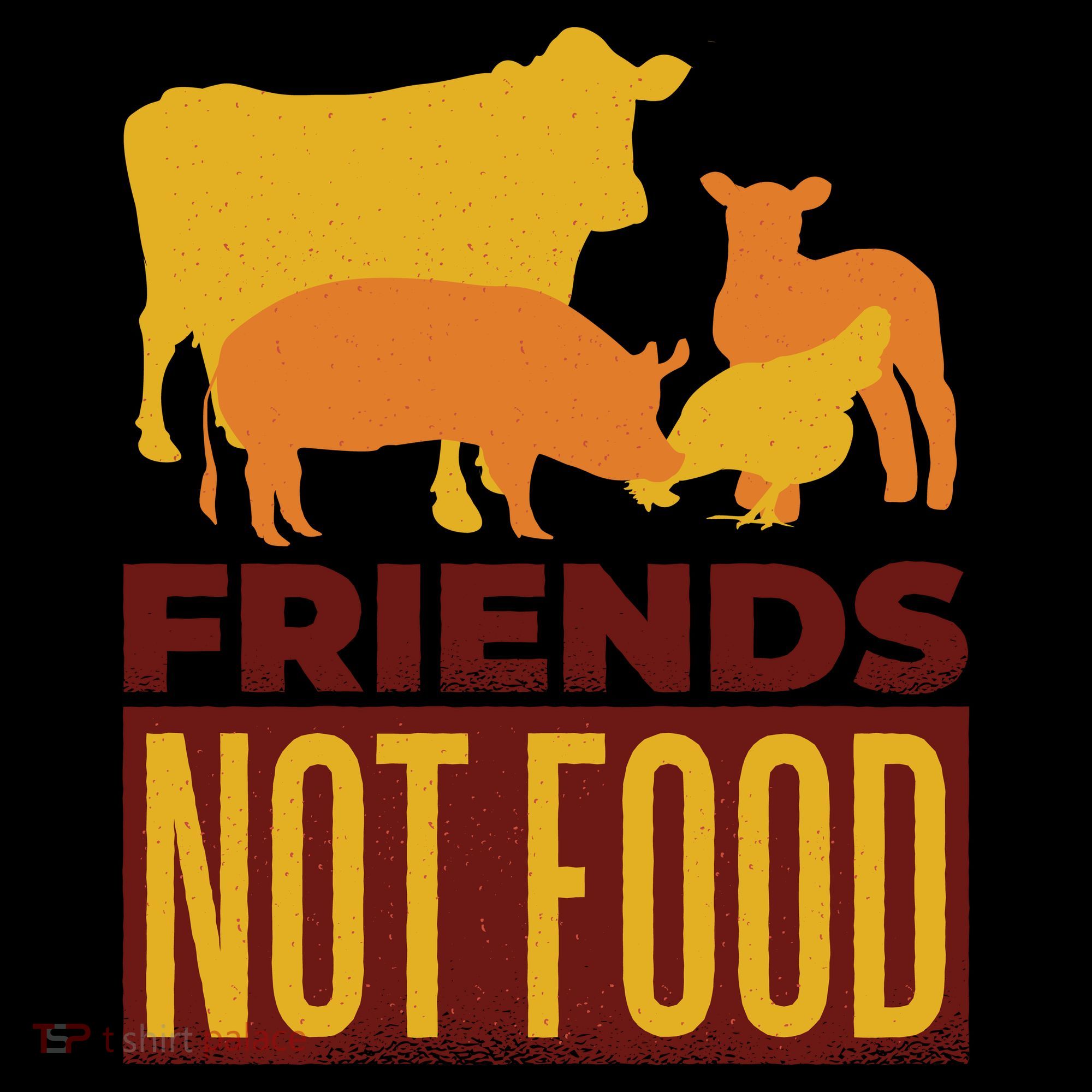 Friends Not Food Women's T-Shirt