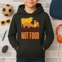 Friends Not Food Kids Hoodie thumb 2