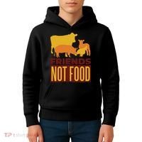 Friends Not Food Kids Hoodie thumb 4