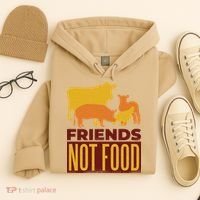 Friends Not Food Hoodie thumb 4