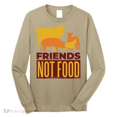 Friends Not Food Long Sleeve Shirt