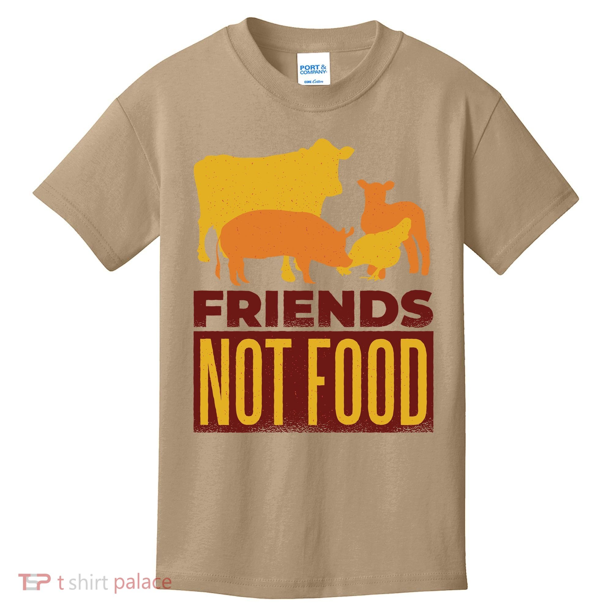 Friends Not Food Kids T-Shirt