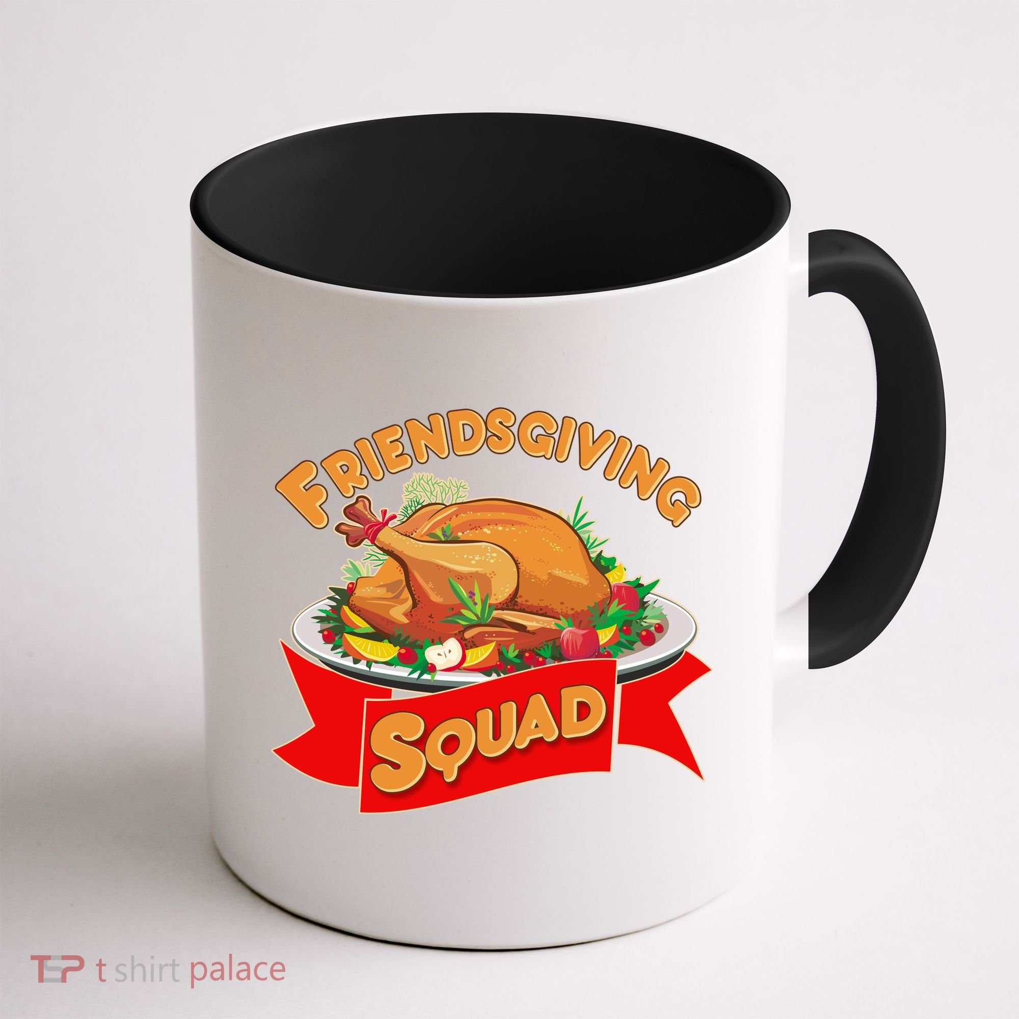 Friendsgiving Squad Funny Thanksgiving Coffee Mug
