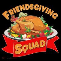 Friendsgiving Squad Funny Thanksgiving Women's Tank Top thumb 5