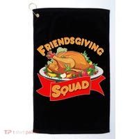 Friendsgiving Squad Funny Thanksgiving Golf Towel thumb 0