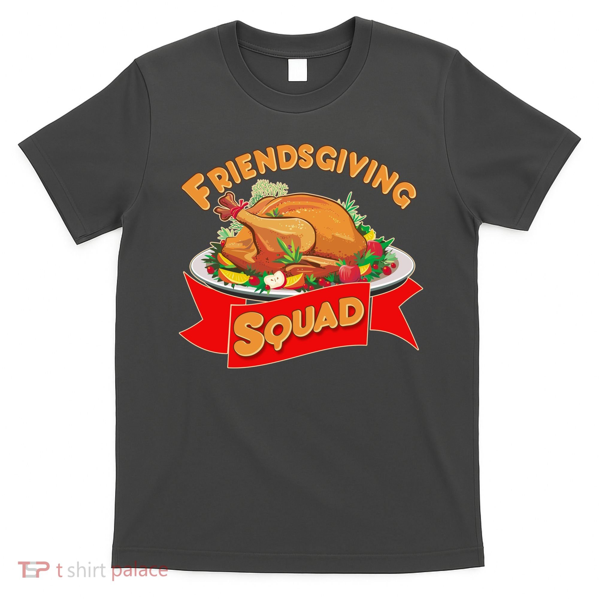 Friendsgiving Squad Funny Thanksgiving T-Shirt