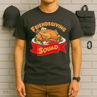 Friendsgiving Squad Funny Thanksgiving T-Shirt thumb 6
