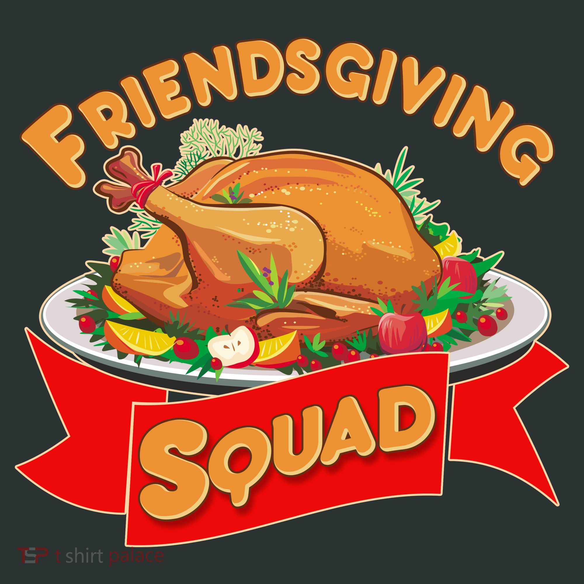 Friendsgiving Squad Funny Thanksgiving Backpack