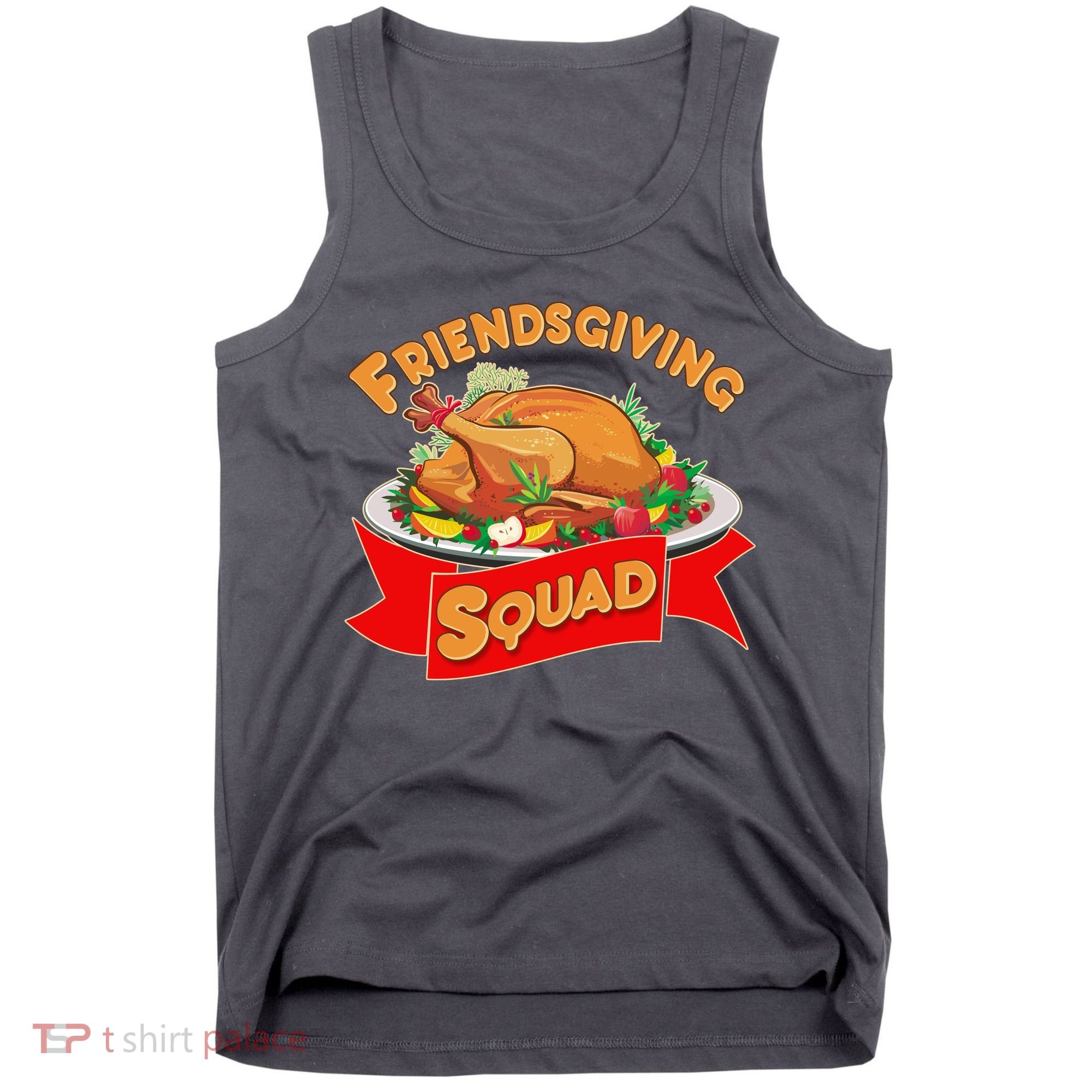 Friendsgiving Squad Funny Thanksgiving Tank Top