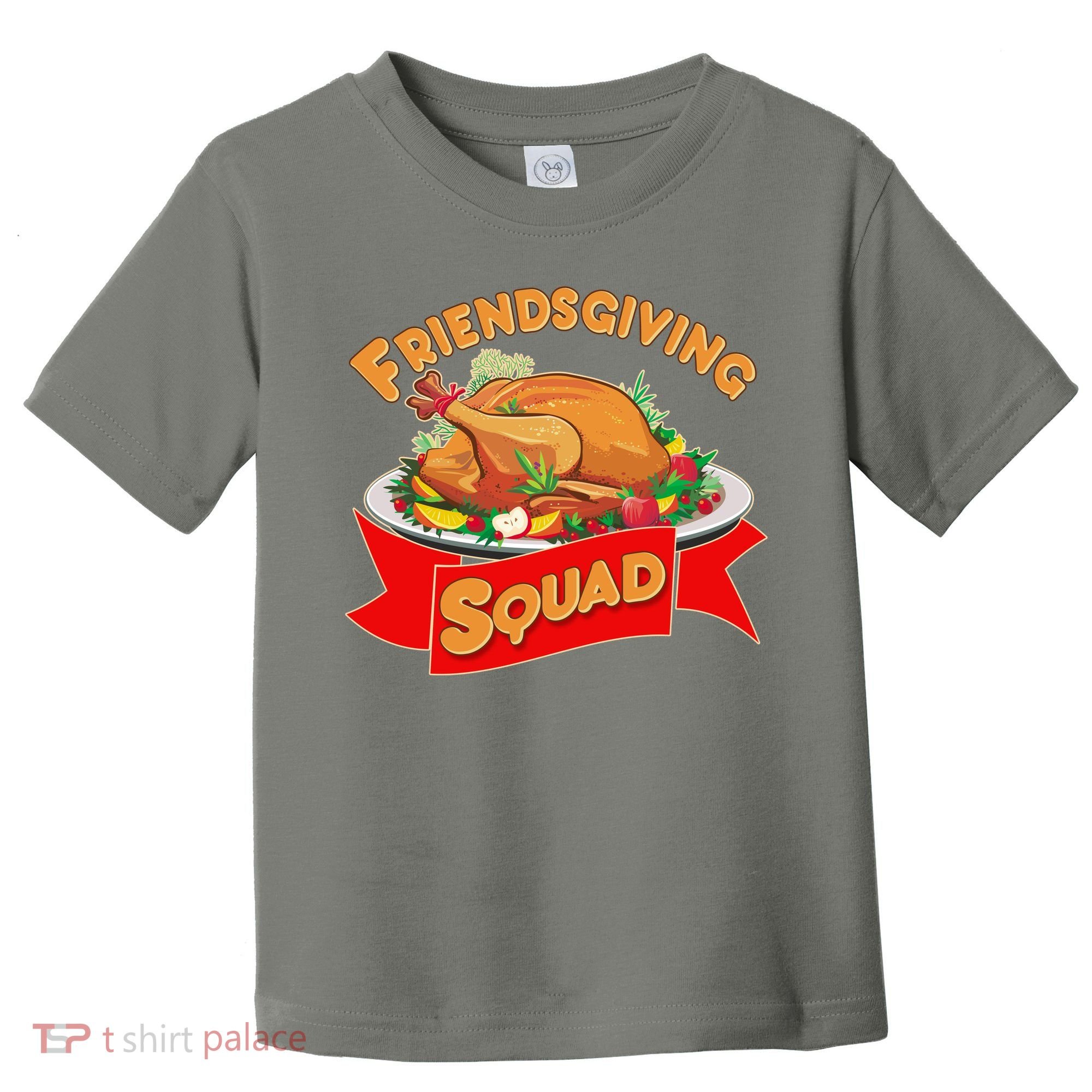Friendsgiving Squad Funny Thanksgiving Toddler T-Shirt