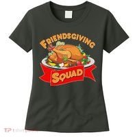 Friendsgiving Squad Funny Thanksgiving Women's T-Shirt thumb 0