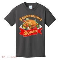 Friendsgiving Squad Funny Thanksgiving Kids T-Shirt thumb 0