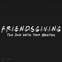 Friendsgiving The One with Your Besties Thanksgiving Women's Hoodie thumb 2