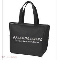 Friendsgiving The One with Your Besties Thanksgiving Tote Bag thumb 3