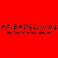 Friendsgiving The One with Your Besties Thanksgiving Santa Hat thumb 1