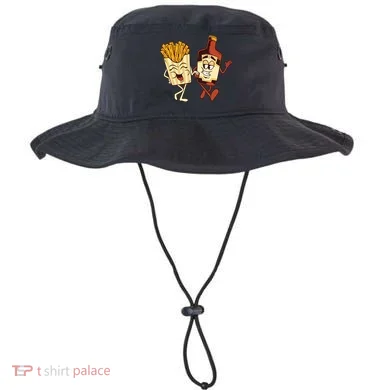 Fries And Ketchup Couple Bucket Hat