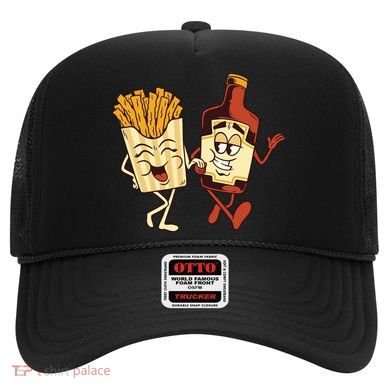 Fries And Ketchup Couple Hat