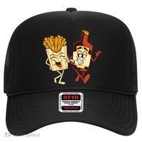 Fries And Ketchup Couple Hat thumb 0
