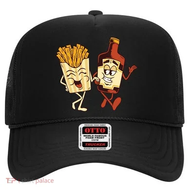 Fries And Ketchup Couple Hat