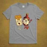 Fries And Ketchup Couple T-Shirt thumb 5