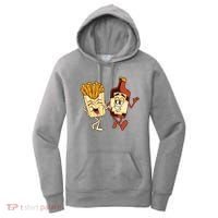 Fries And Ketchup Couple Women's Hoodie thumb 0