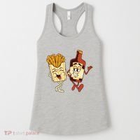 Fries And Ketchup Couple Women's Tank Top thumb 0