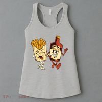 Fries And Ketchup Couple Women's Tank Top thumb 3