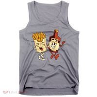 Fries And Ketchup Couple Tank Top thumb 0