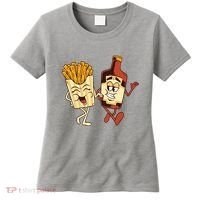 Fries And Ketchup Couple Women's T-Shirt thumb 0