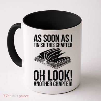 Funny Reading Just One More Chapter Book Lover Design Meaningful Gift Coffee Mug