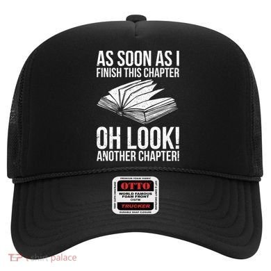 Funny Reading Just One More Chapter Book Lover Design Meaningful Gift Hat