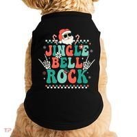 Festive Retro Jingle Bell Christmas Costume Doggie Tank thumb 0