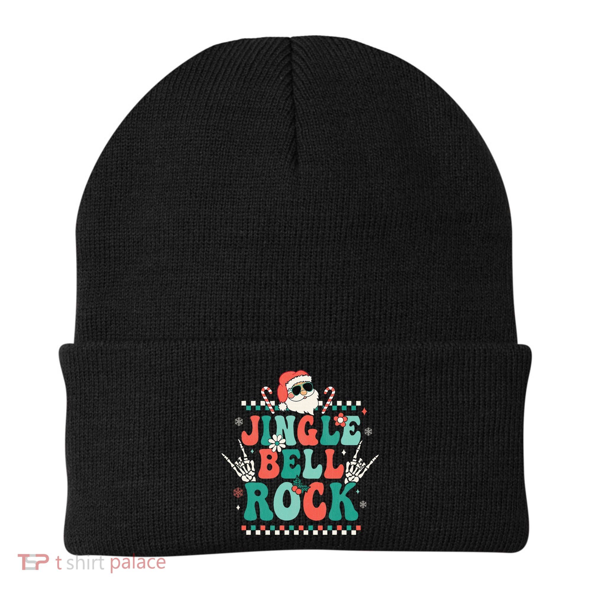 Festive Retro Jingle Bell Christmas Costume Beanie