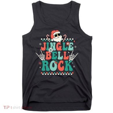 Festive Retro Jingle Bell Christmas Costume Tank Top