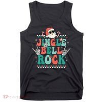 Festive Retro Jingle Bell Christmas Costume Tank Top thumb 0