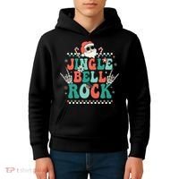 Festive Retro Jingle Bell Christmas Costume Kids Hoodie thumb 4