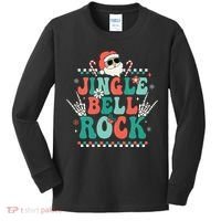 Festive Retro Jingle Bell Christmas Costume Kids Long Sleeve Shirt thumb 0