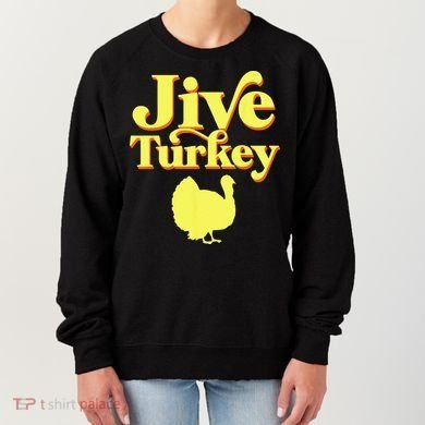 Funny Retro Jive Thanksgiving Turkey Women's Sweatshirt