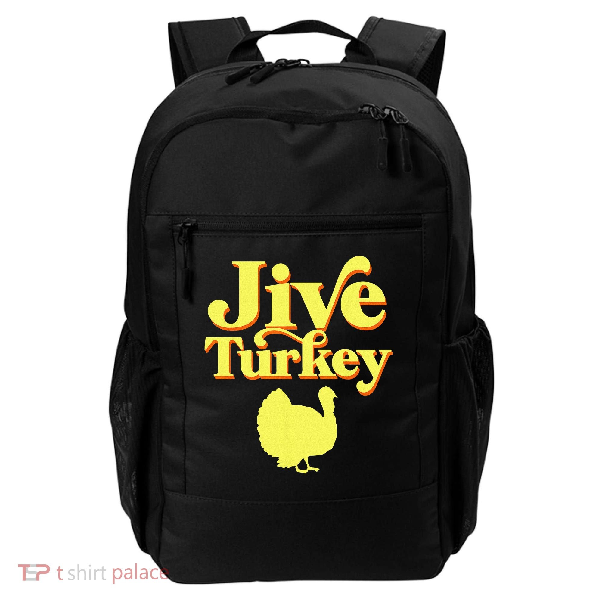 Funny Retro Jive Thanksgiving Turkey Backpack