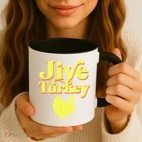 Funny Retro Jive Thanksgiving Turkey Coffee Mug thumb 3