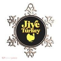 Funny Retro Jive Thanksgiving Turkey Ornament thumb 0