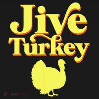 Funny Retro Jive Thanksgiving Turkey Ornament thumb 1
