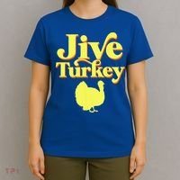Funny Retro Jive Thanksgiving Turkey T-Shirt thumb 4