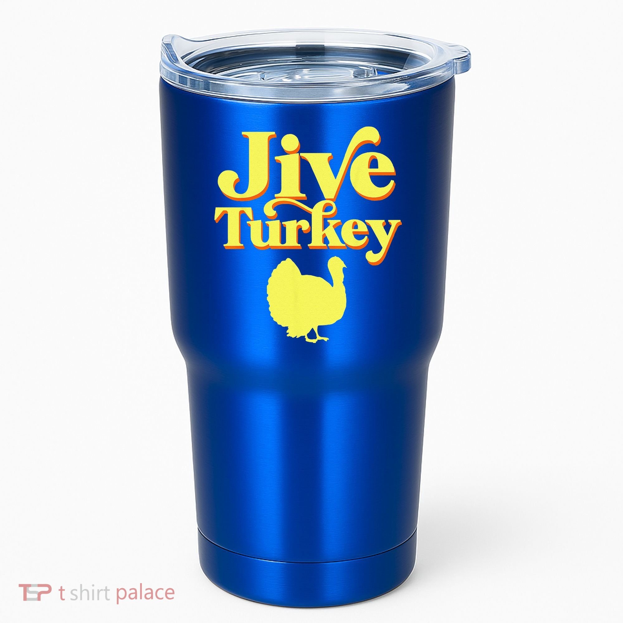 Funny Retro Jive Thanksgiving Turkey Tumbler