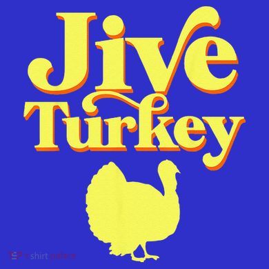 Funny Retro Jive Thanksgiving Turkey Toddler Hoodie