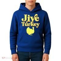Funny Retro Jive Thanksgiving Turkey Kids Hoodie thumb 4