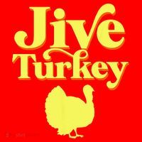 Funny Retro Jive Thanksgiving Turkey Santa Hat thumb 1