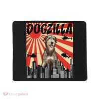Funny Retro Japanese Dogzilla Irish Wolfhound Mousepad thumb 0